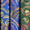 Impression numérique de velours de conception de broderie avec le tissu de sofa d'aluminium pour la chambre à coucher