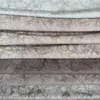 Tissu de canapé en relief avec colle en velours tricoté