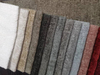 Tissu 100% polyester de canapé à boucle simple pour la maison