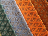 Tissu de conception géométrique jacquard en velours pour canapé