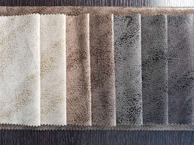 Tissu de canapé en faux cuir pour le marché turc