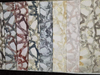 Tissu multi couleur jacquard tissé en polyester pour canapé