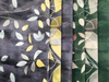 Tissu 100% polyester Matt Velvet Digital Print Sofa pour meubles
