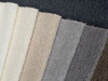 Tissu uni de canapé en velours de peluche lourd en polyester pour l'Europe