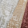 Tissu de canapé uni en velours glacé imperméable pour la Russie