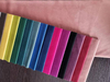 Tissu de canapé uni en velours imperméable pour la maison