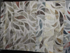 Tissu de rideau jacquard moderne géométrique pour chambre à coucher