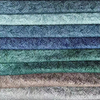 Tissu de canapé design en relief avec colle en velours Holland