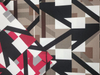 Tissu de canapé à impression numérique en velours de conception géométrique pour l'Afrique