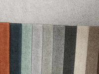 Tissu de canapé en chenille uni tissé de nouveau design pour Palace