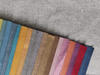 Tissu de rideau occultant à double pli de couleur verte pour la maison