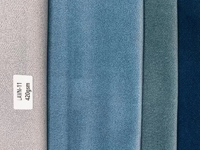 Nouveau tissu de canapé imprimé en velours Mosha pour la maison