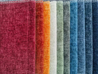 Tissu de lin uni tissé lourd de canapé pour le Moyen-Orient