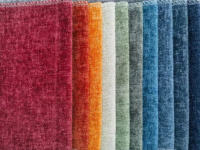 Tissu de lin uni tissé lourd de canapé pour le Moyen-Orient