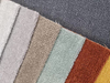 Tissu uni de canapé en velours de peluche lourd en polyester pour l'Europe