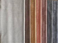 Tissu de canapé italien en velours dévoré pour chambre à coucher