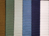 Tissu de canapé en velours à rayures en polyester 4.5w pour le Moyen-Orient