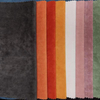 Tissu de canapé uni imperméable en velours mat pour le marché russe