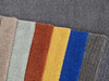 Tissu uni de canapé en velours de peluche lourd en polyester pour l'Europe