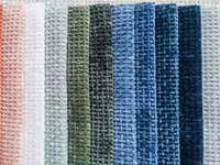 Tissu 100% épais de canapé uni de fil de chenille de polyester pour la Russie
