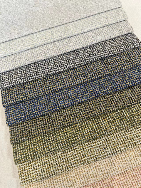Tissu de tapisserie d'ameublement 100% polyester pour tissu de doublure de canapé pour rideau de coussin