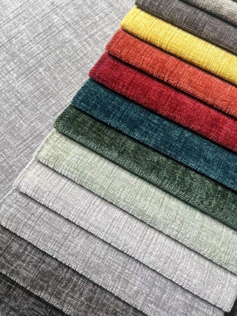 Tissu de tapisserie d'ameublement de tissu de Chenille tissé par polyester 100% pour le tissu de textile à la maison de canapé pour le coussin