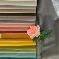 Tissu uni en velours