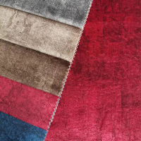 Tissu gaufré imprimé velours Holland 