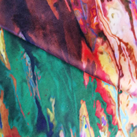 6207 Textile de meubles imprimé arc-en-ciel pour la décoration de la maison