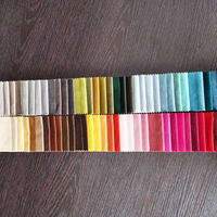 Tissu de canapé en peluche velours hollandais de haute qualité, couleur arc-en-ciel 