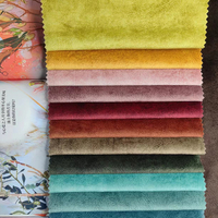 Tissu imprimé velours