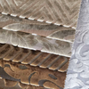  Tissu de canapé en velours jacquard tricoté