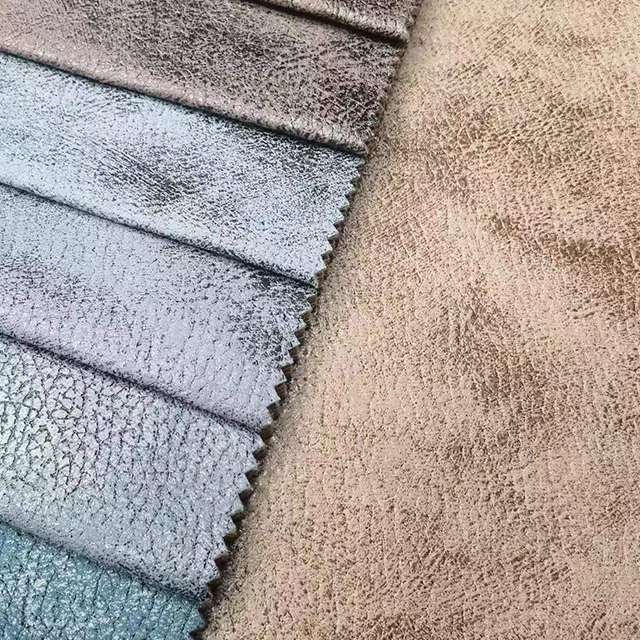 Tissu en faux cuir
