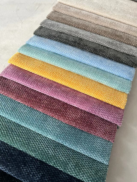 Tissu 100%polyester de créateur pour canapé, tissu réfléchissant pour la décoration de la maison