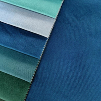 Tissu d'épuisement de canapé en velours de rembourrage de matériaux textiles fourni en usine
