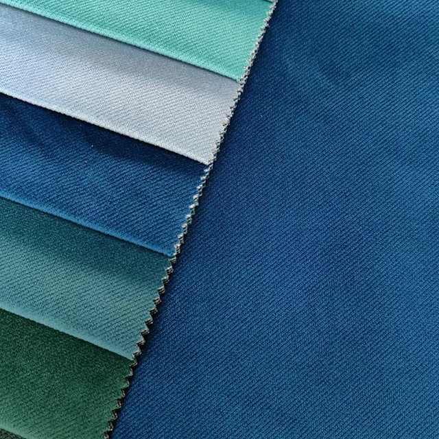 Tissu d'épuisement de canapé en velours de rembourrage de matériaux textiles fourni en usine